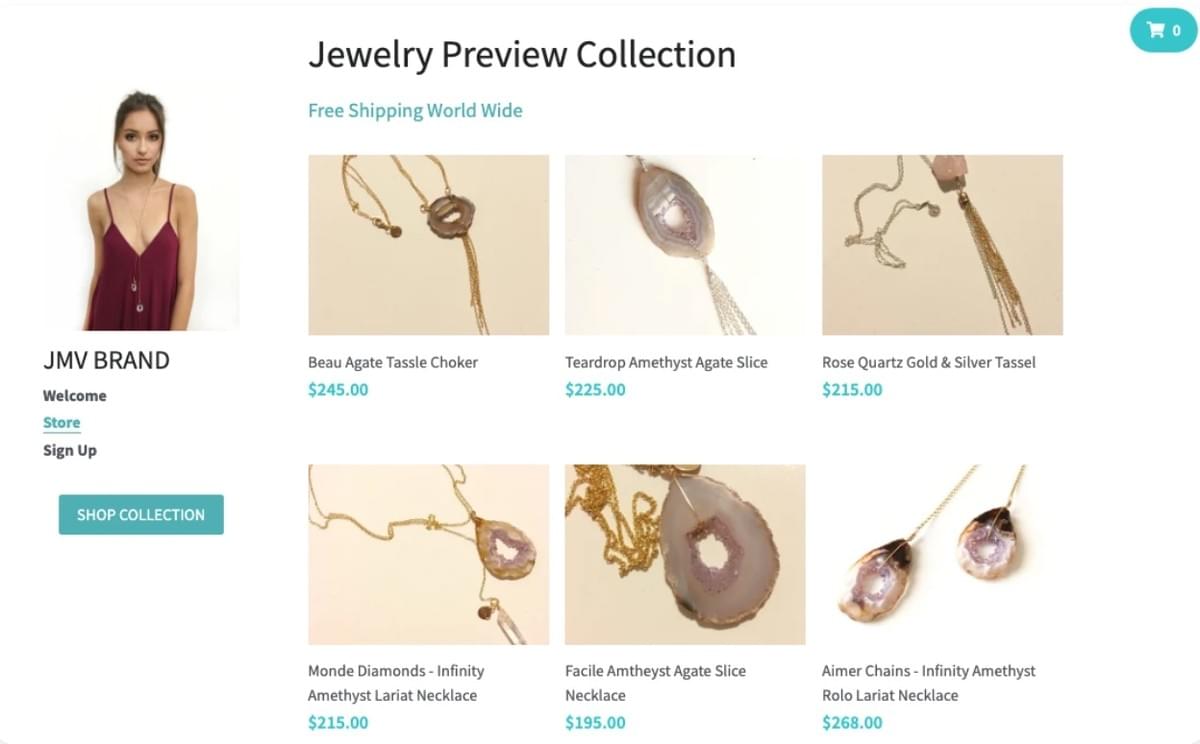 Schoon Winkel Sjabloon van Strikingly