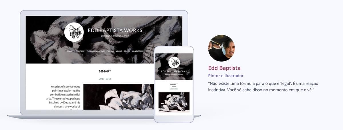 Edd Baptista Site Responsivo