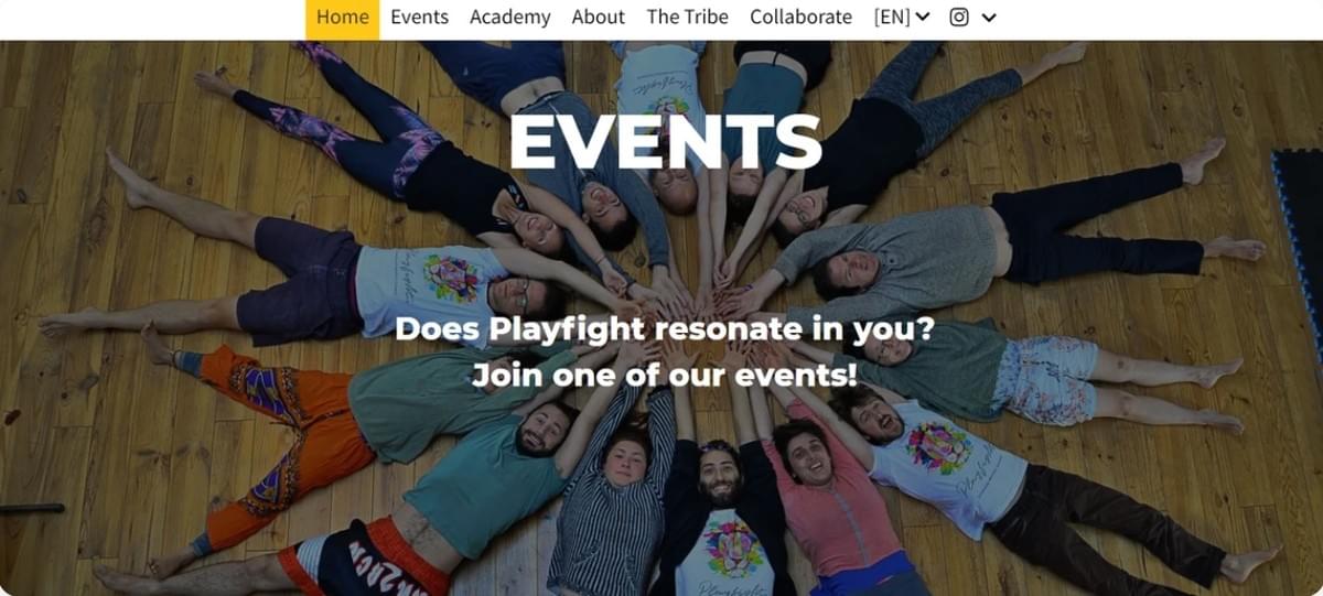 Playfight-Mitglieder-Website-Builder