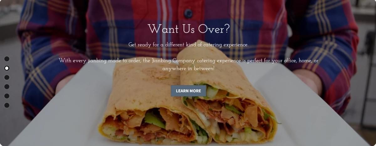 Apoiando pequenas empresas como a Jianbing