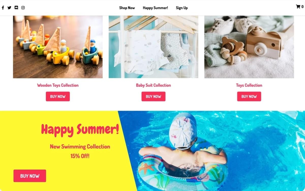 Template de Loja Online Peggi