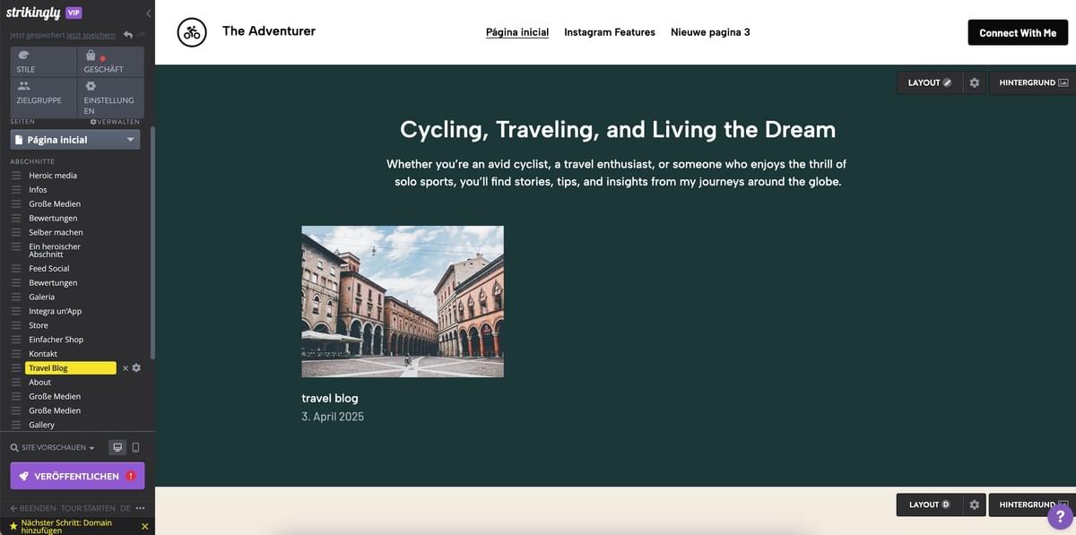So steigern Sie den E-Commerce-Umsatz mit Strikingly – Erstellen Sie überzeugende Inhalte