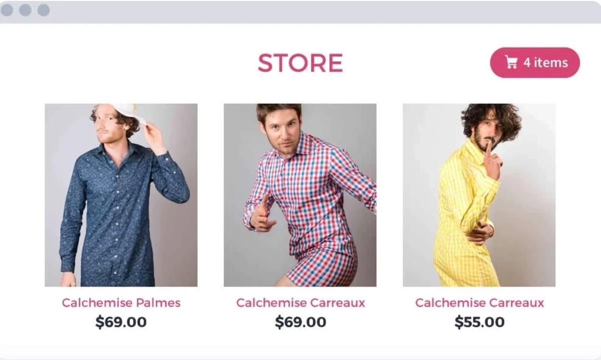 Strikingly's e-commerceoplossing