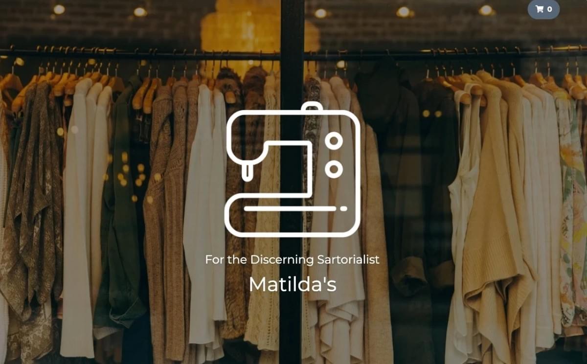 Perspektive Online-Shop Vorlage