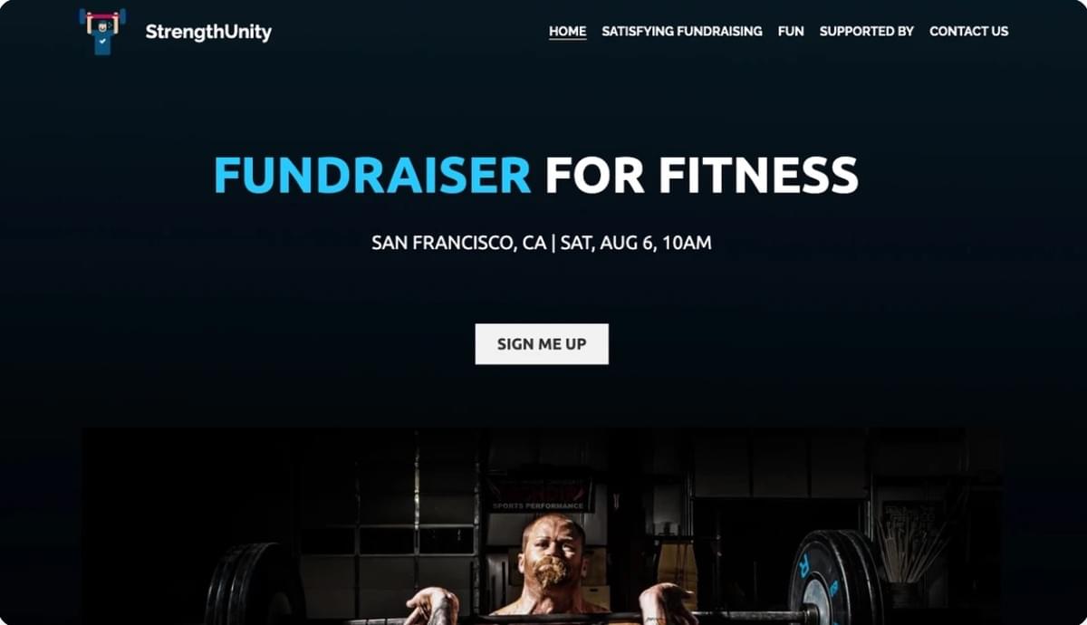 Táticas Revolucionárias de Marketing Fitness com Strikingly: Domine Seu Nicho