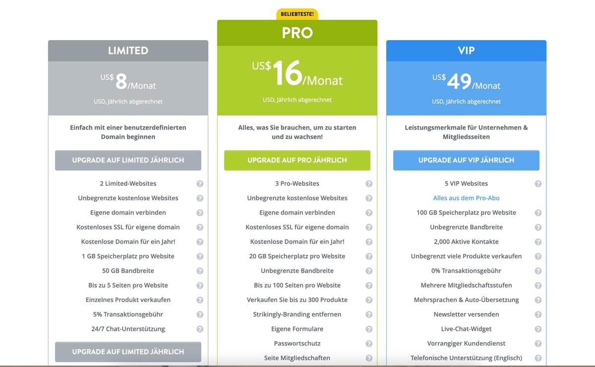 Wie kann Strikingly gewerblichen Versicherungsunternehmen mit SEO helfen - SSL-Sicherheit