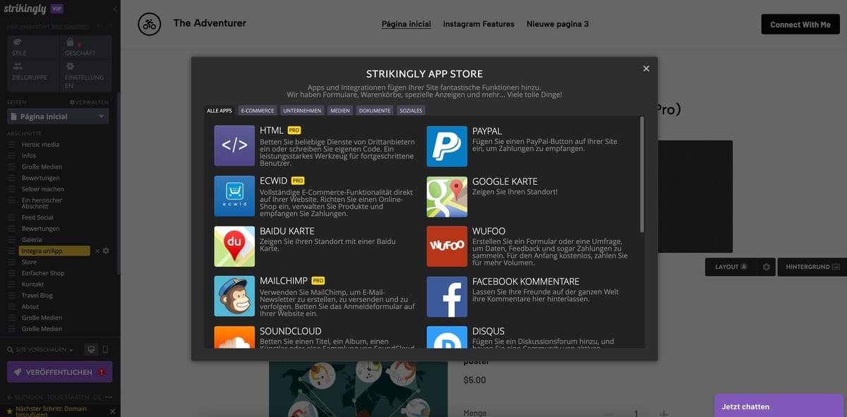 E-Mail-Autoresponder mit Strikingly nutzen – Wählen Sie einen E-Mail-Marketing-Dienst