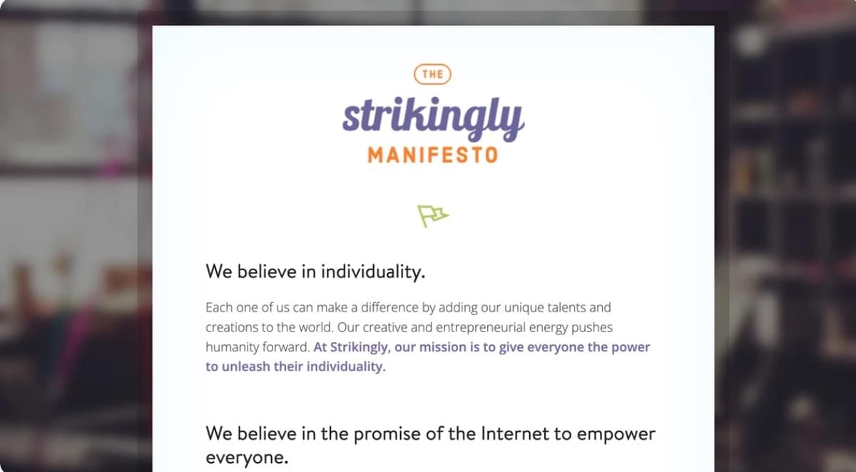 Manifesto Impressionante