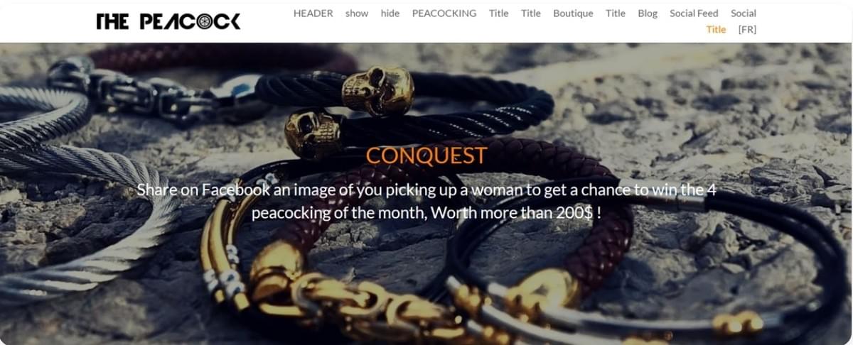 Peacocking-Kundenprämienprogramm