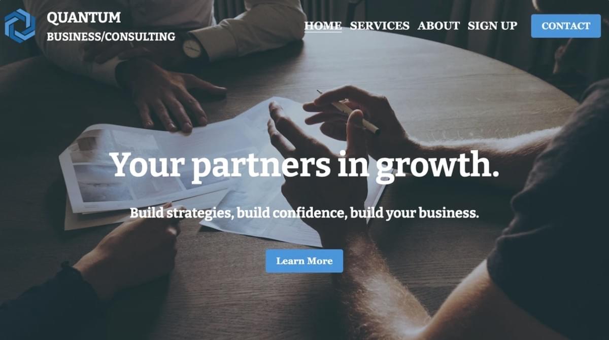 Quantum Sjabloon van Strikingly