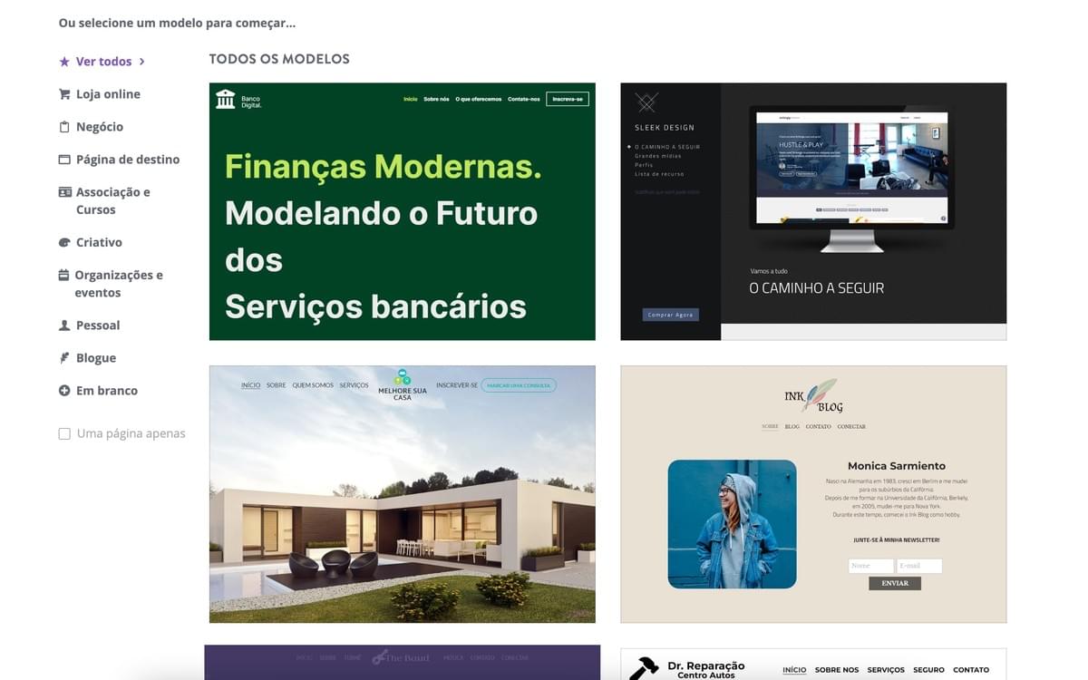  Templates de Página de Destino da Strikingly