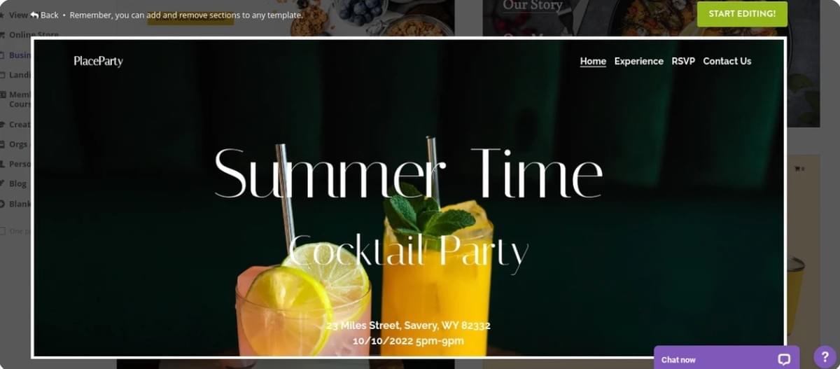 Een Koffiebedrijf Opbouwen Met Strikingly - Creëer een Strikingly Website 