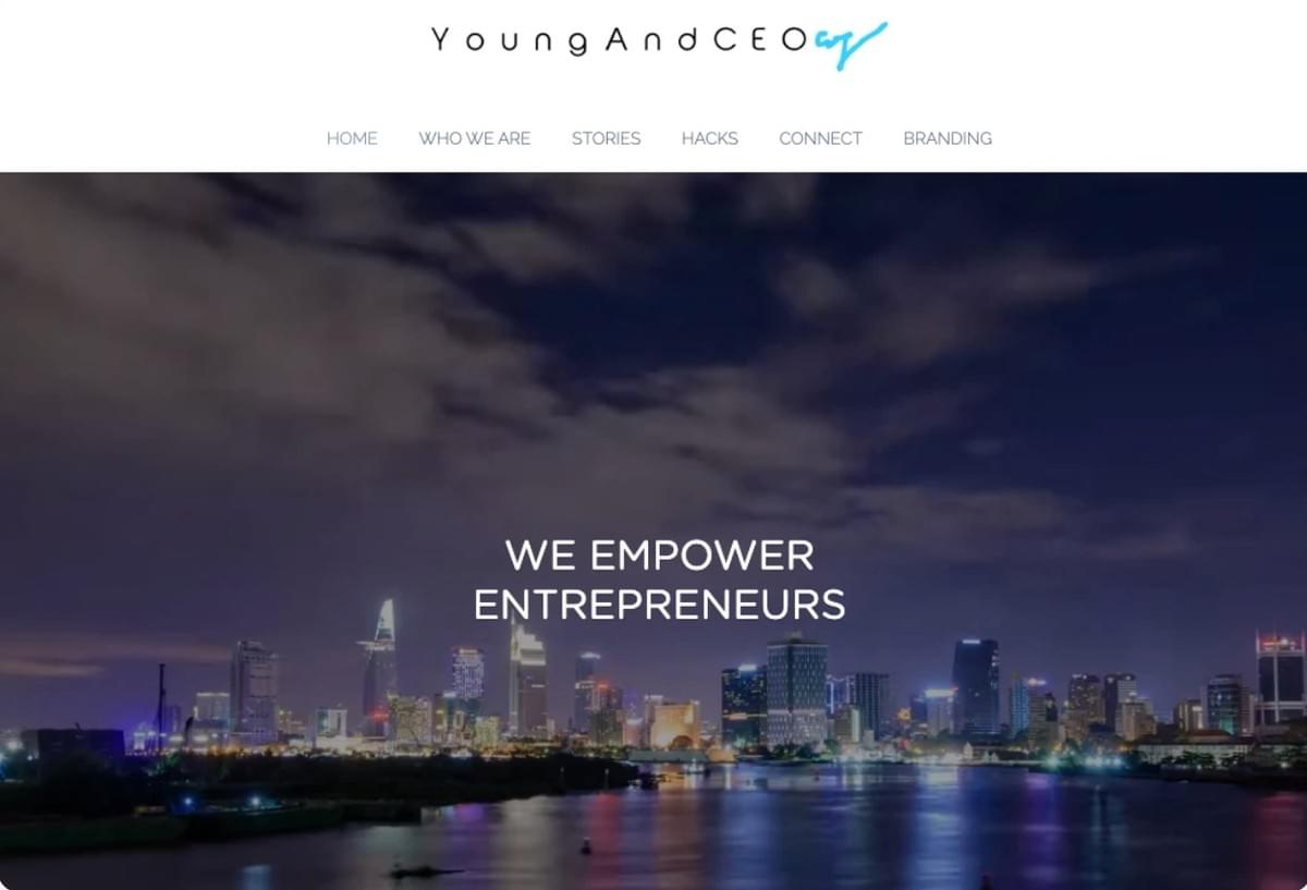 Jong en CEO: Optimaliseer het ontwerp van uw website