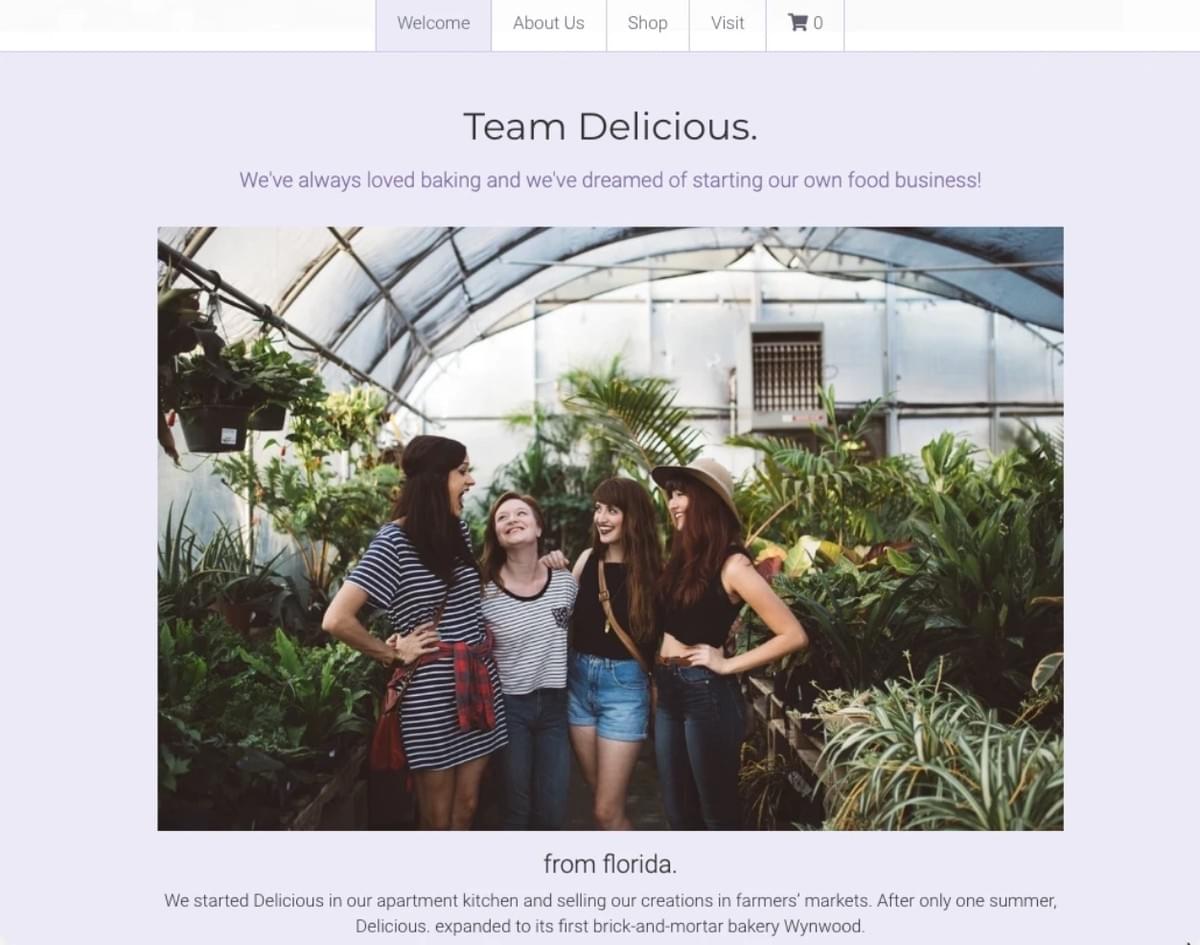 Minimale Store-Vorlage