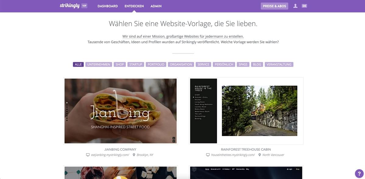 Wie können Sie lokale Unternehmen mit Strikingly-Funktionen unterstützen - Erstellen Sie eine Website