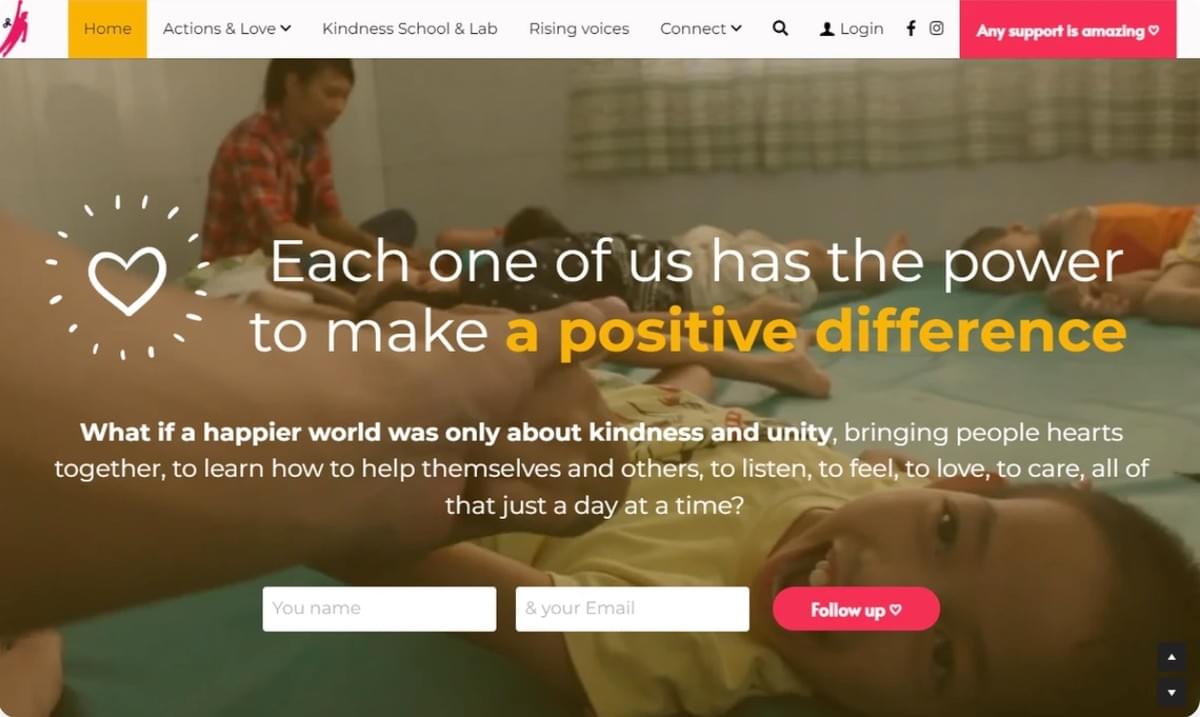Wir sind eine Crowdfunding-Website für Superhelden.
