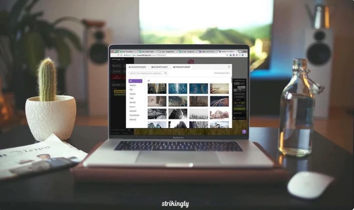 Strikingly Website Editor