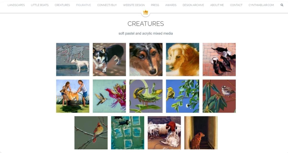 Kunst, Klicks, Aktion: Wie man eine beeindruckende Kunstportfolio-Website erstellt