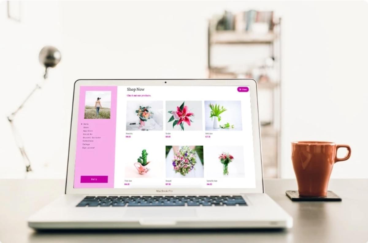 Strikingly E-commerce Website