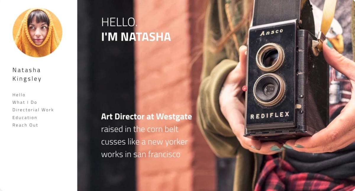 Natasha Kingsley Sjabloon