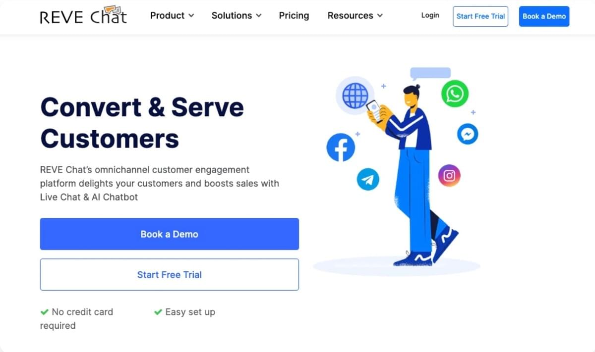 REVE Chat-Website Live-Chat