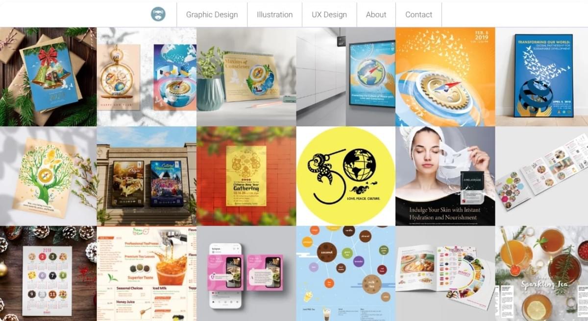 Mixed Media Kunst: Website van Raccoon Fly