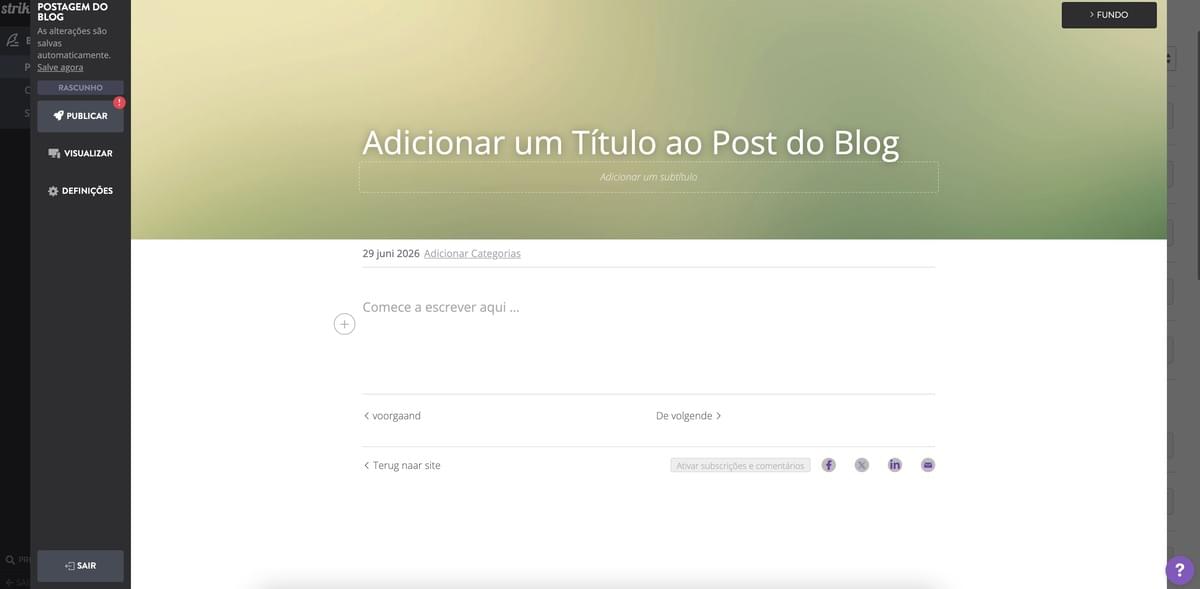 Opvallende blogredacteur