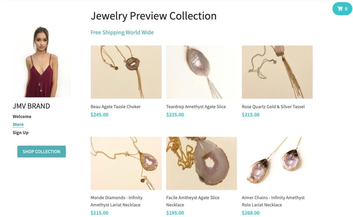 Modelo de Loja Limpa