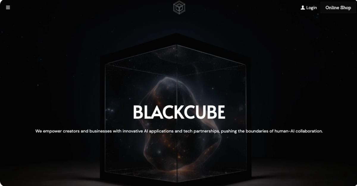 Webhosting mit Strikingly: Blackcube Digital