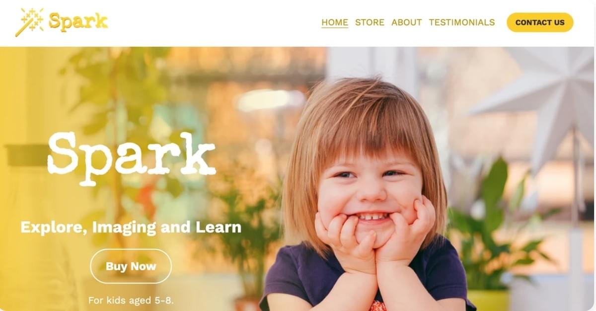 fonte da marca - Template Spark