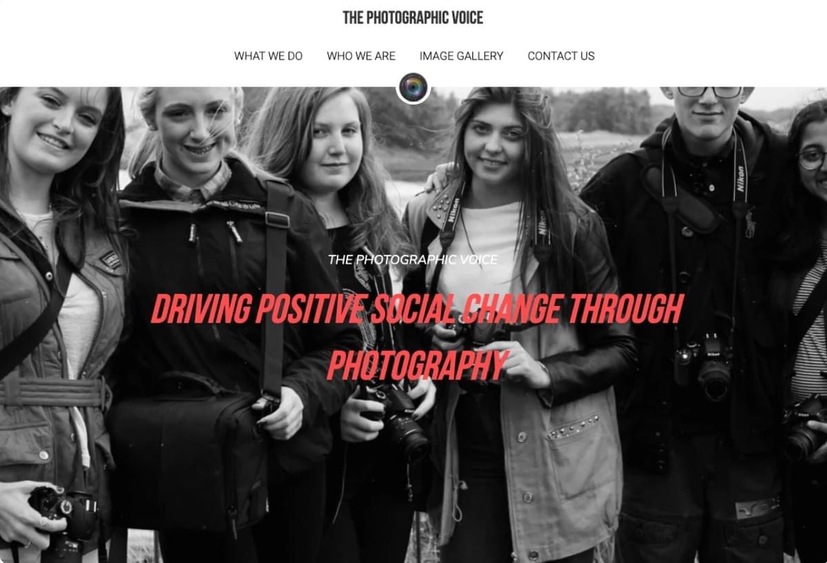 conteúdo inclusivo: A Voz Fotográfica