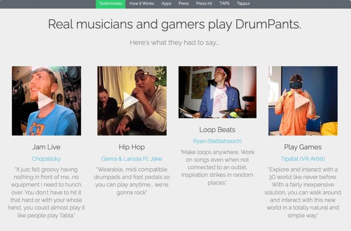 Drumpants: YouTube-marketing