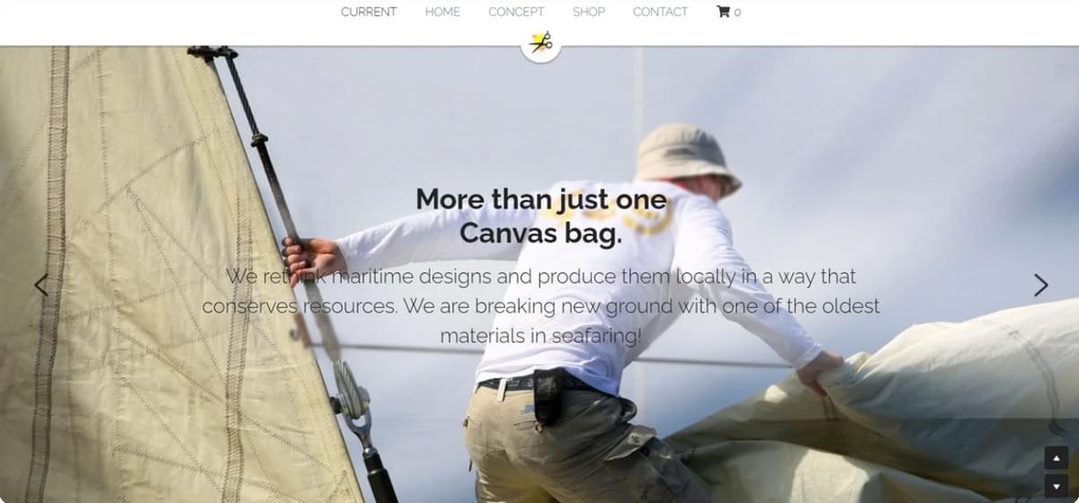 Komore-winkelwebsite