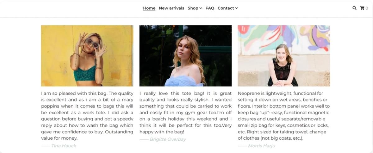 escrevendo um blog de negócios como o Neoprene