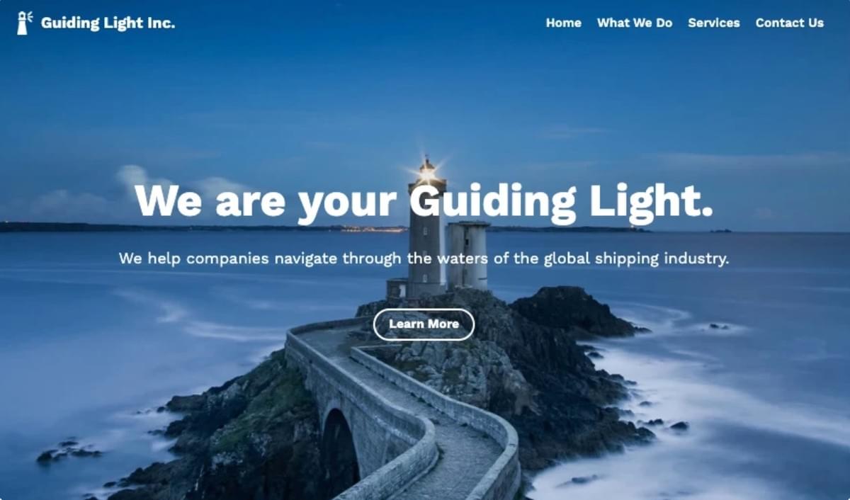 Zine Business Website Sjabloon van Strikingly