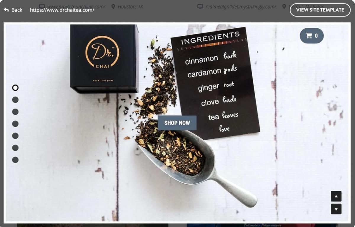 Website van Dr. Chai Tea is opvallend goed beveiligd