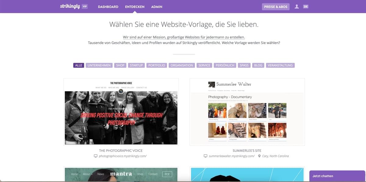 Wie kann Strikingly beim Social Media Marketing helfen – Werbekampagnen
