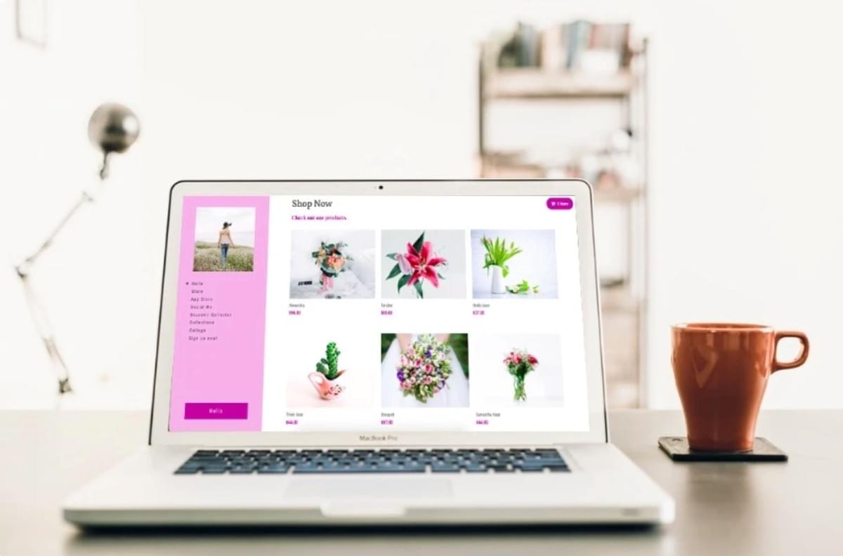 Strikingly E-commerce Website