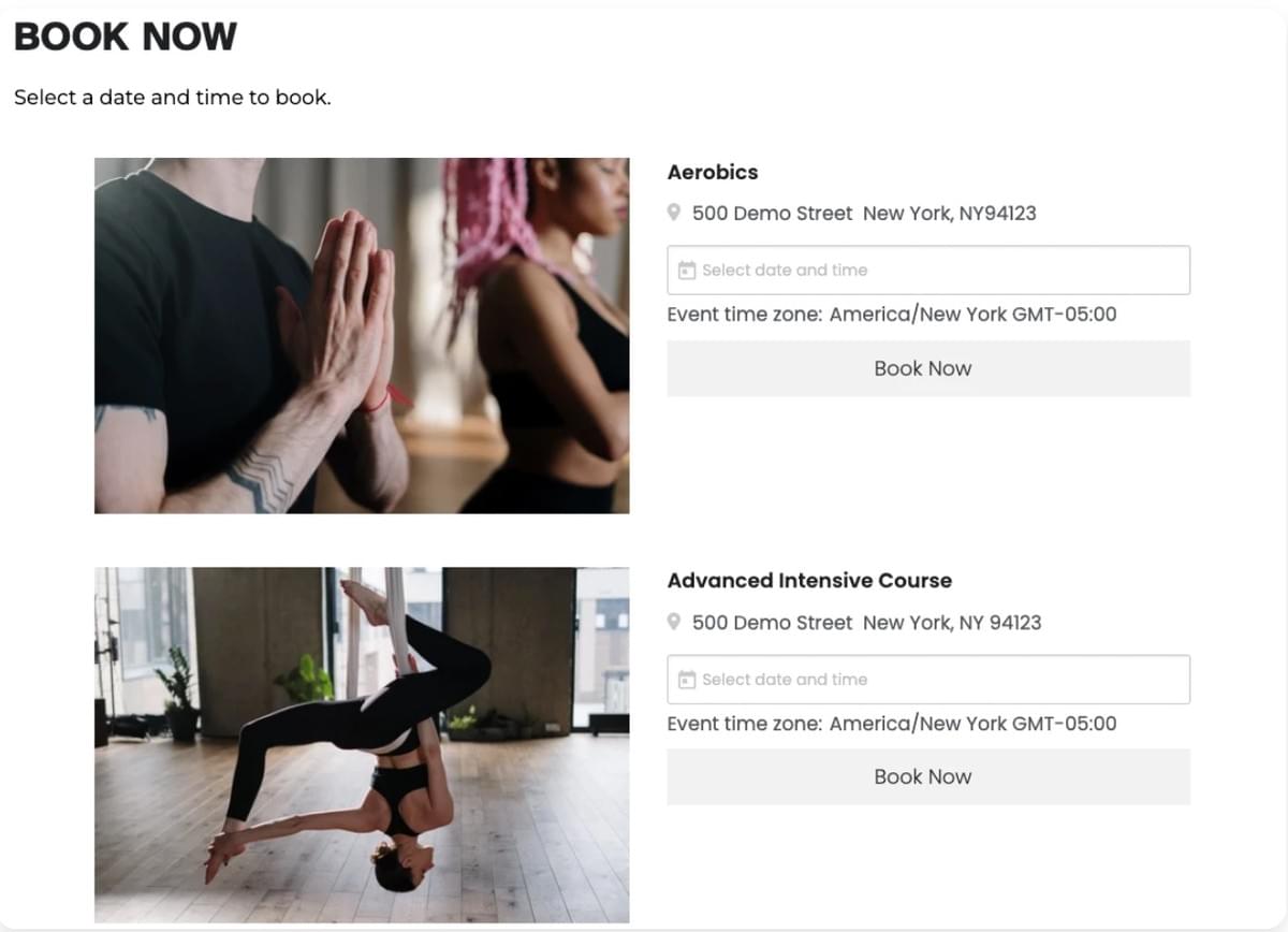 Yoga Sjabloon van Strikingly