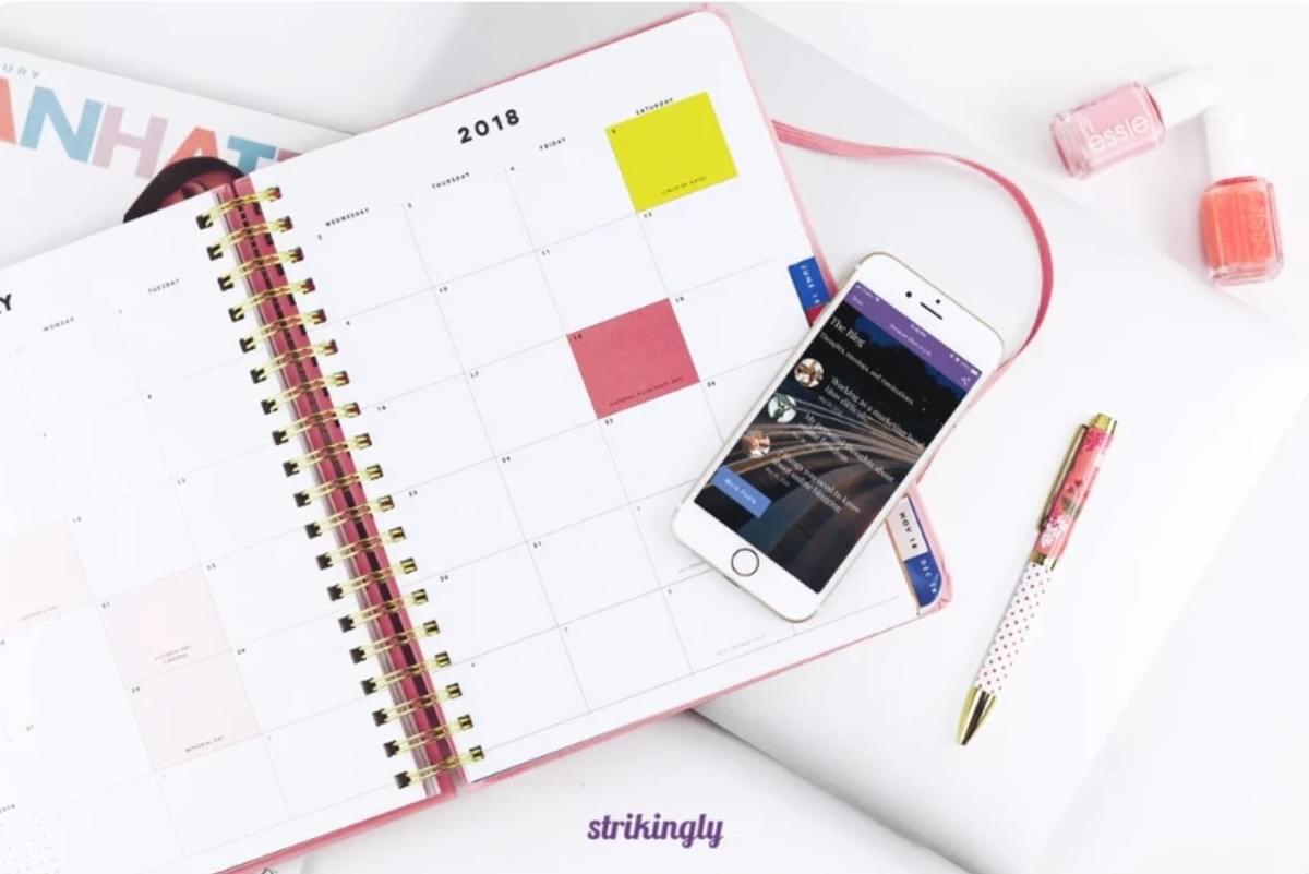 Auffällige Website auf Mobilgeräten