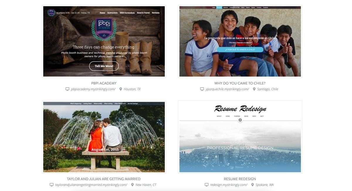 Passos para escrever um post de blog no Strikingly -
