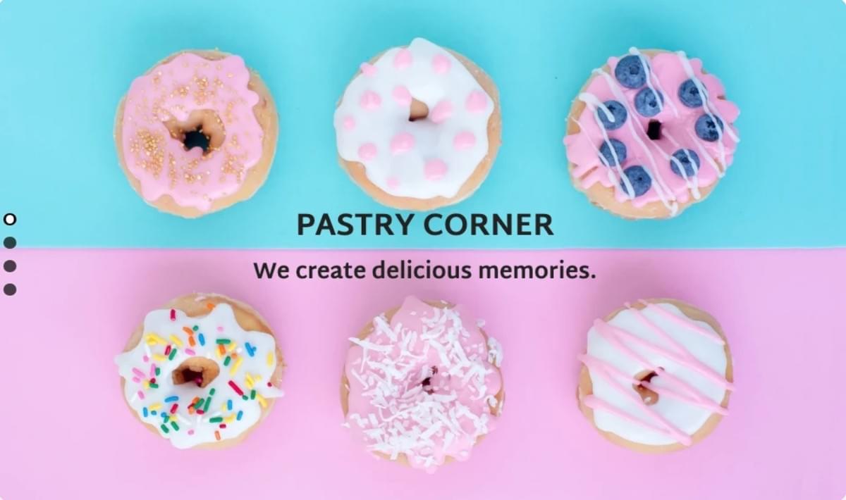 Modelo Pastry Corner