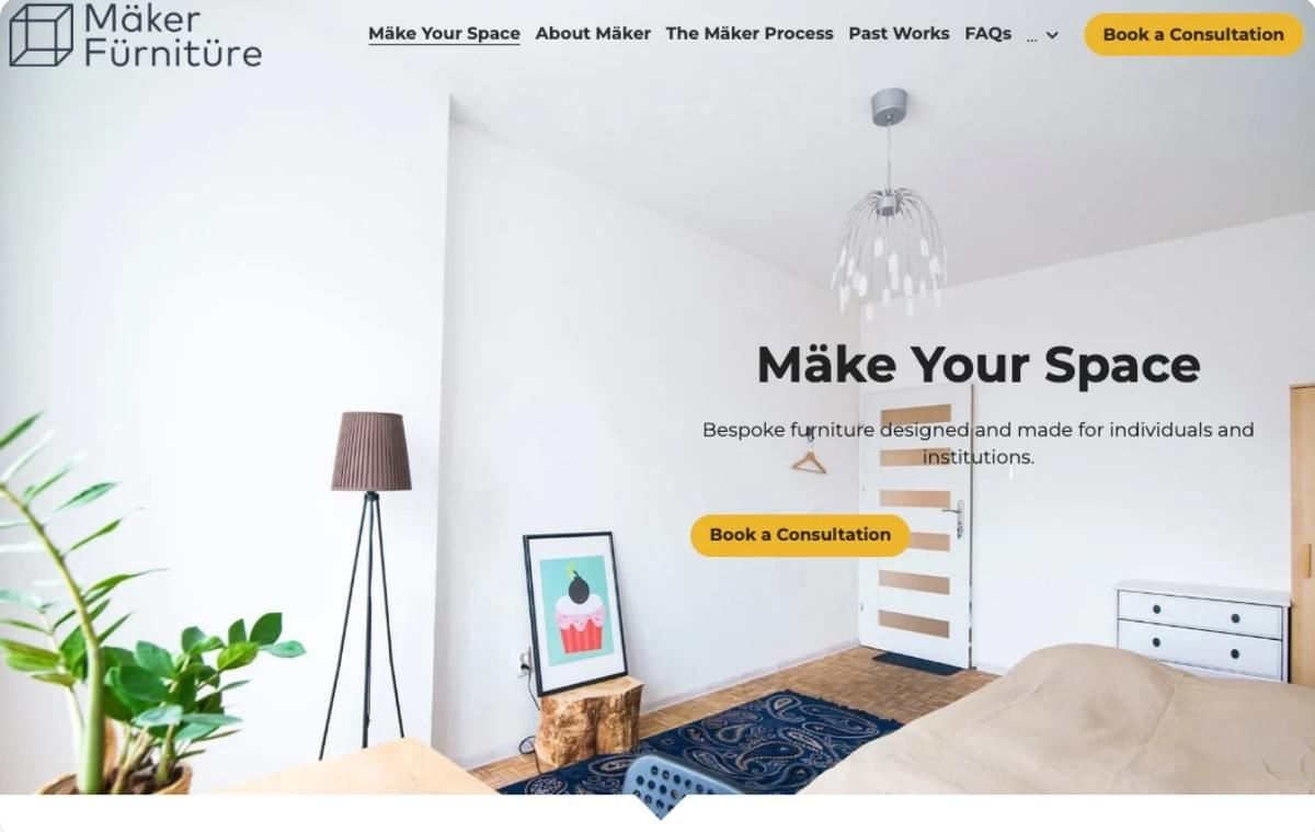 Ersteller Website-Vorlage von Strikingly