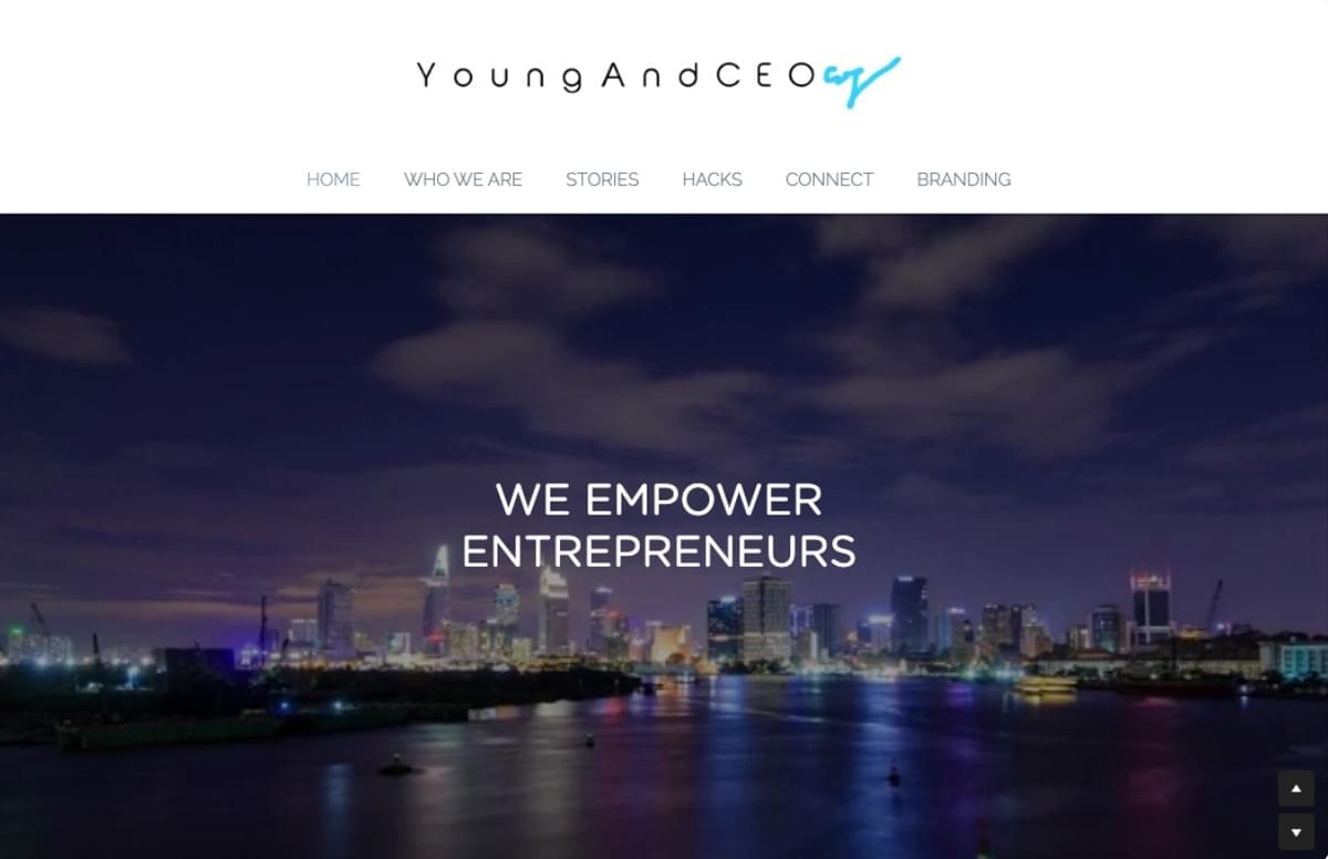 Design de logótipo Young & CEO