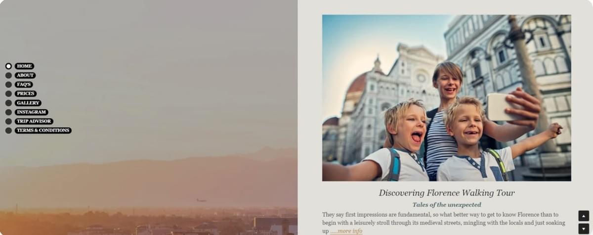 vídeo de marketing como Florence