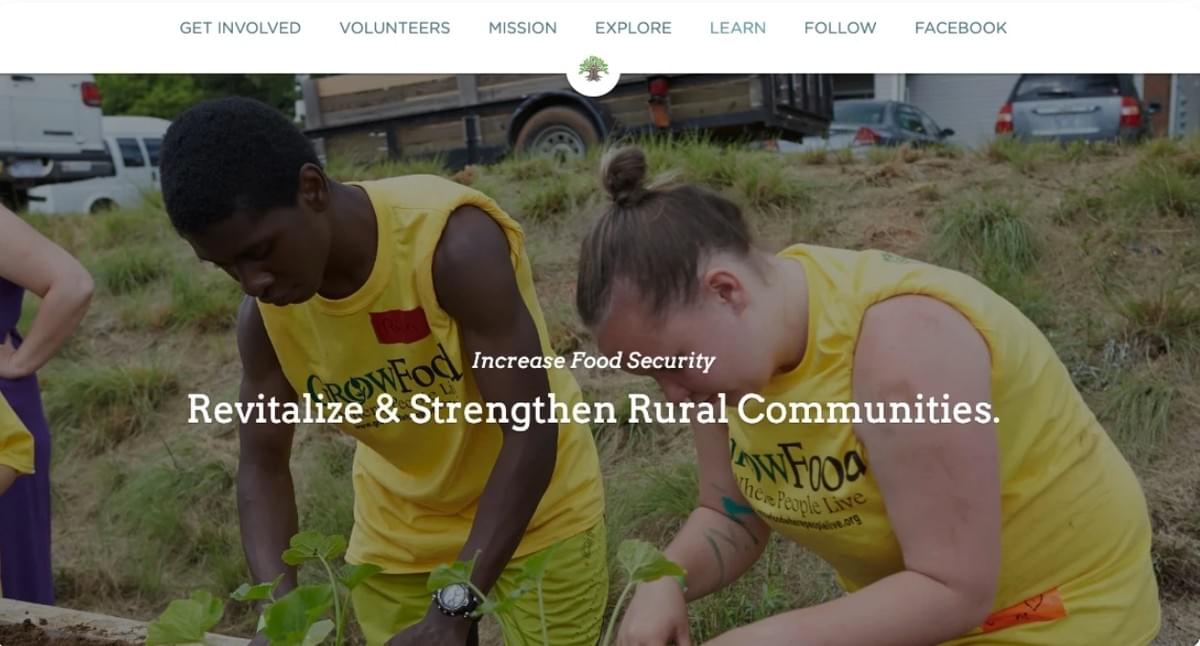 Voedsel verbouwen: Crowdfundingwebsite