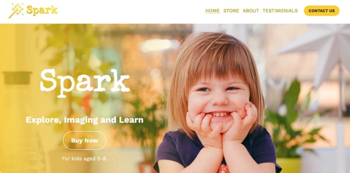 Modelo de Loja Online Spark