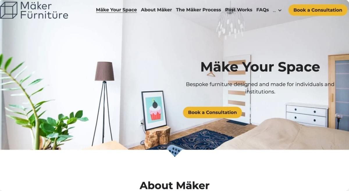 Modelo de criador da Strikingly