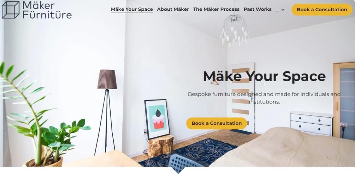 Maker-mall från Strikingly