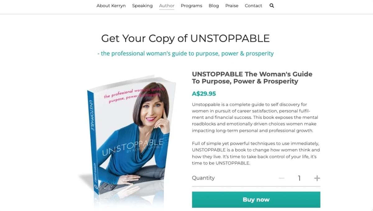 Productbeschrijvingen door Kerryn Gamble